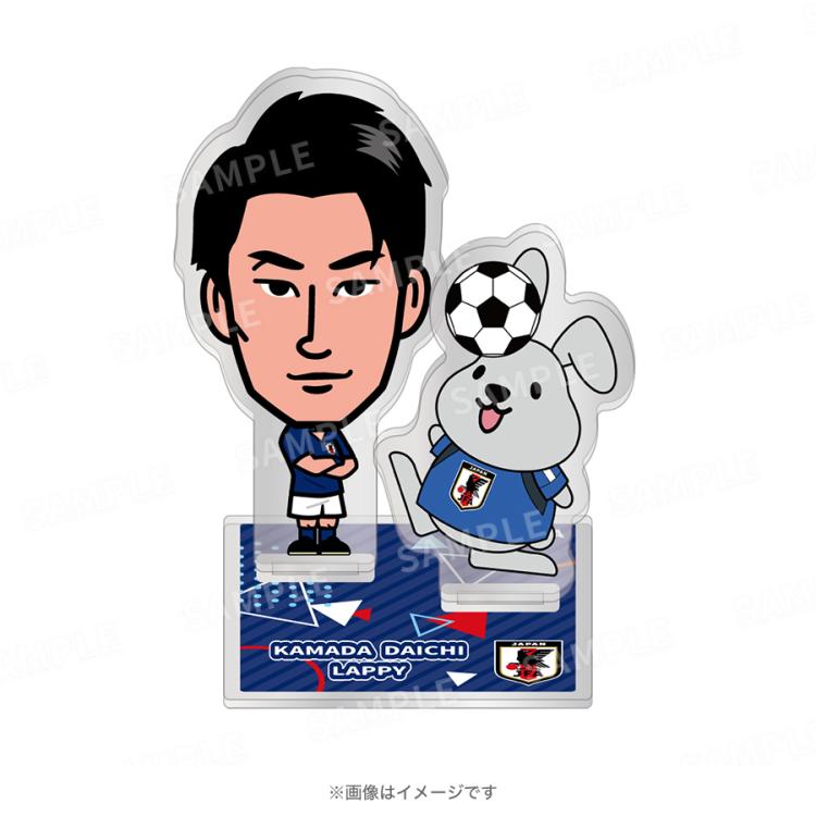 ラヴィット！／サッカー日本代表メンバー トレーディングアクリル