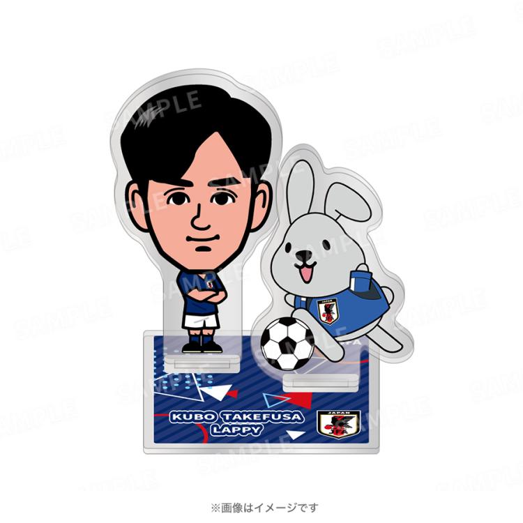 ラヴィット！／サッカー日本代表メンバー トレーディングアクリル