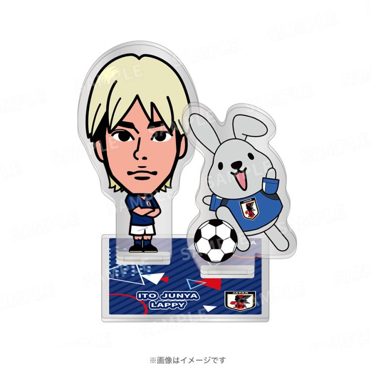 ラヴィット！／サッカー日本代表メンバー トレーディングアクリル