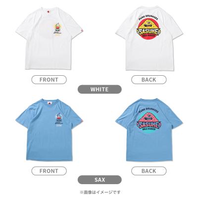 SASUKE×PUNK DRUNKERS／Tシャツ SASUKEボタン