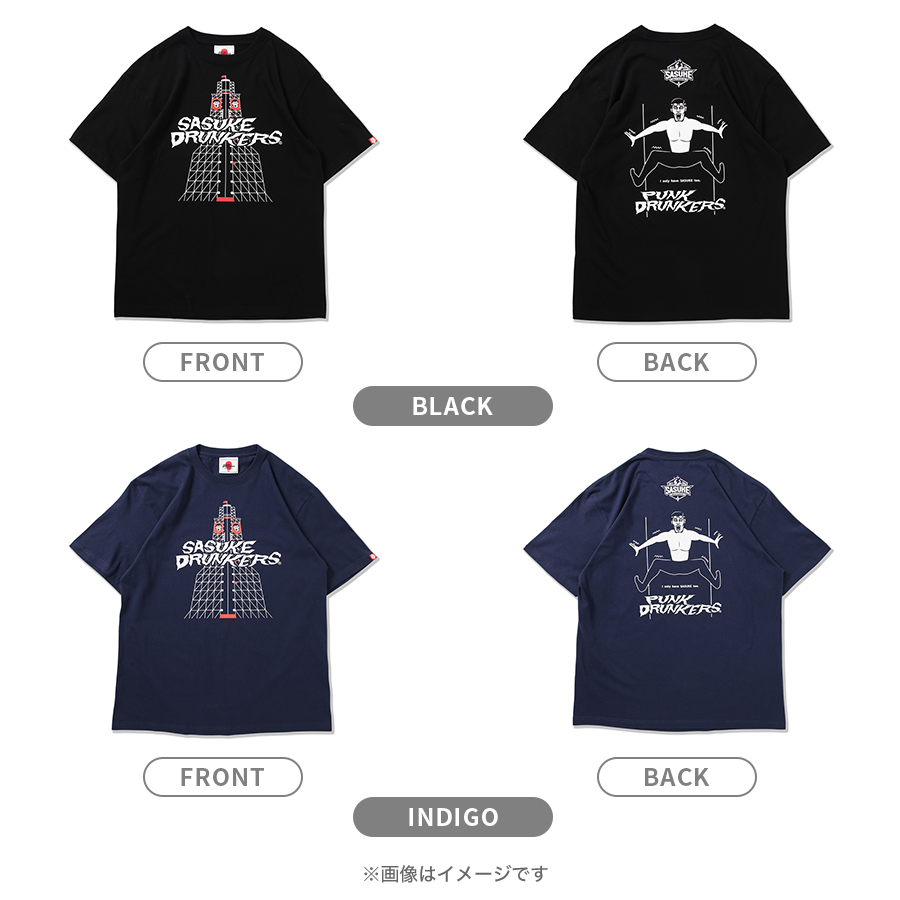 SASUKE×PUNK DRUNKERS／Tシャツ SASUKE DRUNKERS | TBSショッピング
