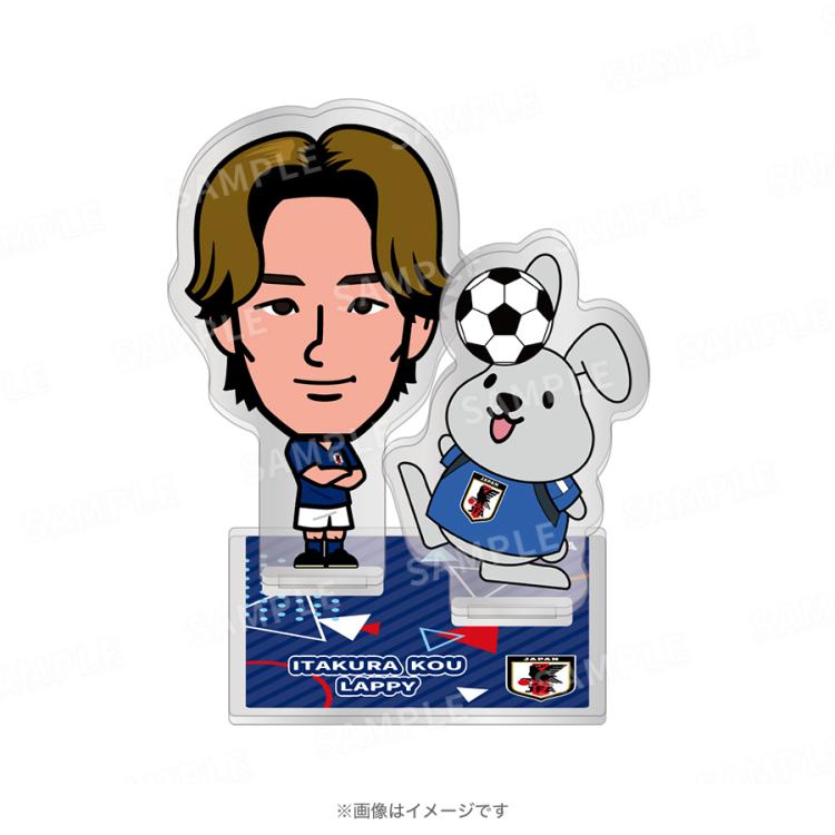 ラヴィット！／サッカー日本代表メンバー トレーディングアクリル