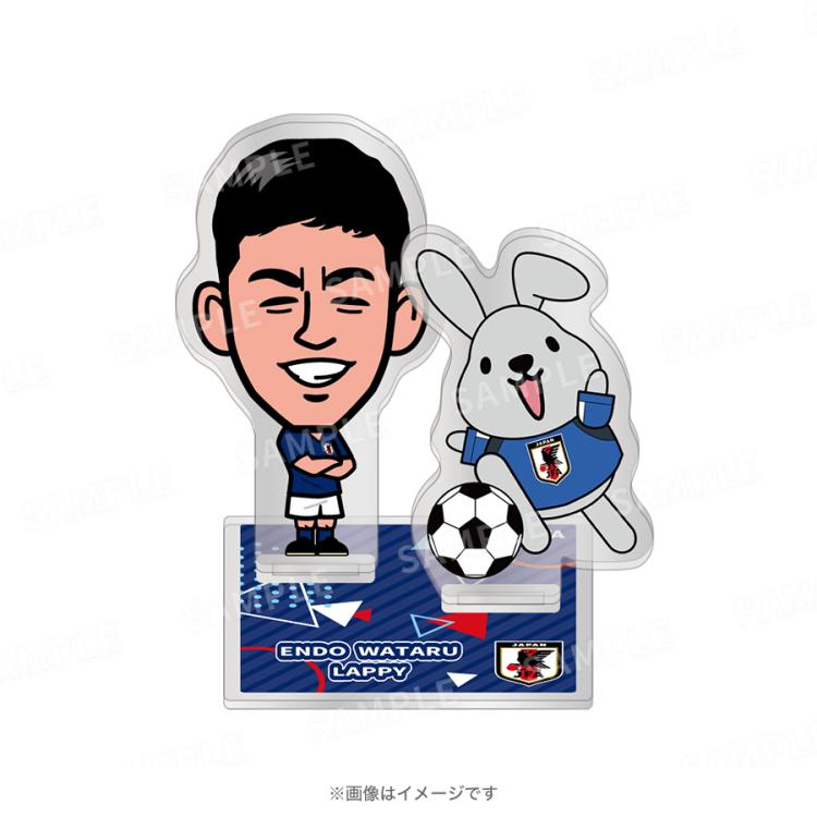 ラヴィット！／サッカー日本代表メンバー トレーディングアクリル
