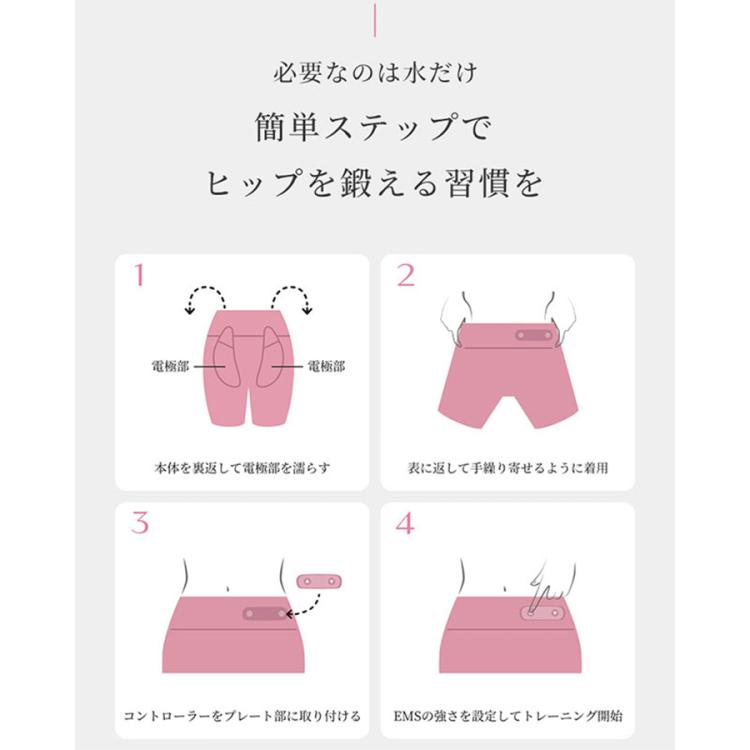 SIXPAD シックスパッド　Hip Fit Mピンク 専用コントローラー EMSトレーニングギア SIXPAD Hip Fit Controller シックスパッド