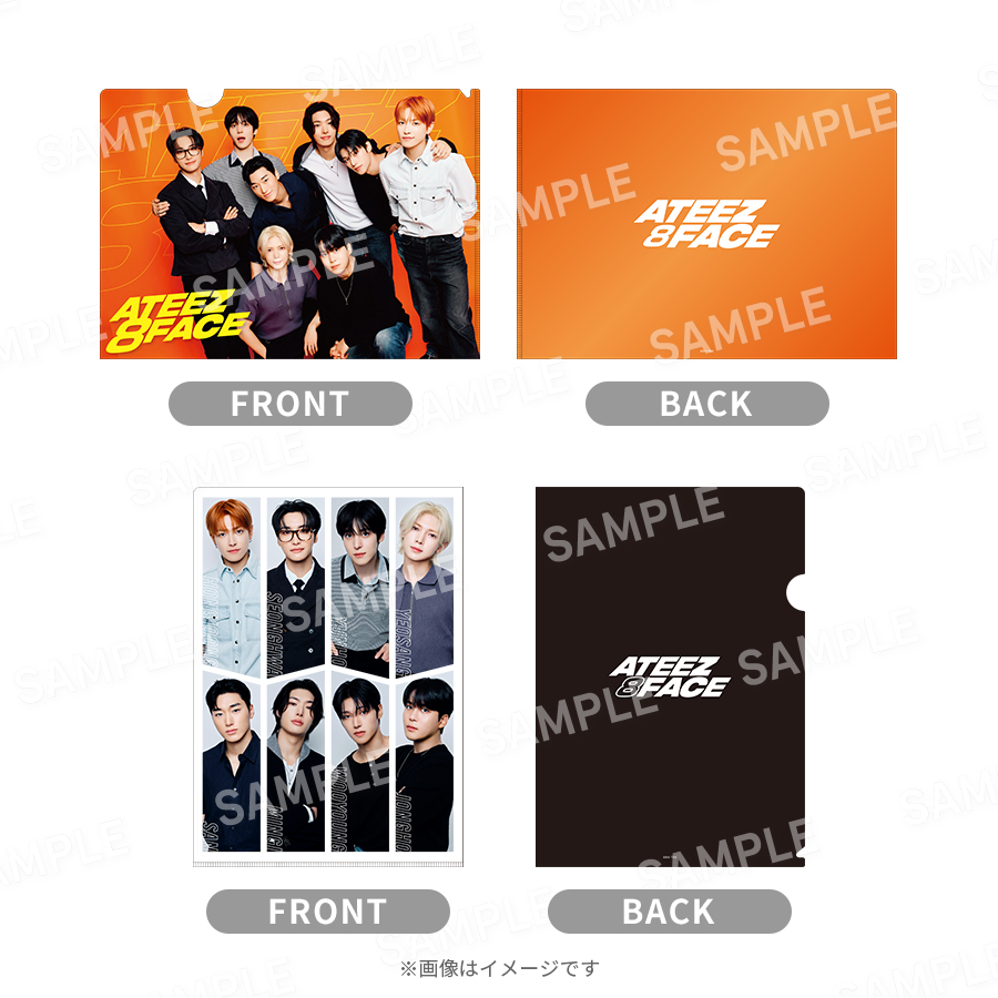 ATEEZ 8 FACE season2／クリアファイルセット | TBSショッピング
