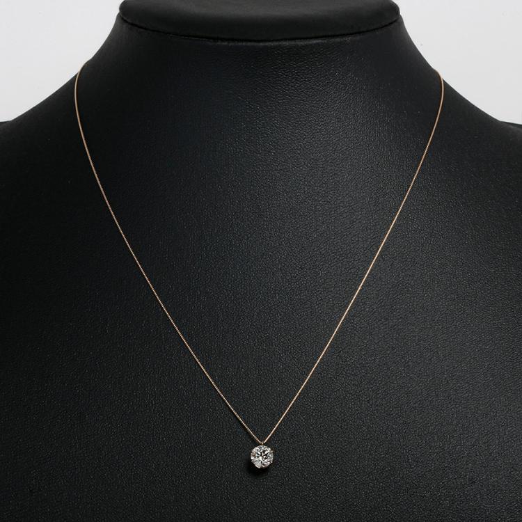 18金0.8ctダイヤペンダント／エクセレントカット | TBSショッピング