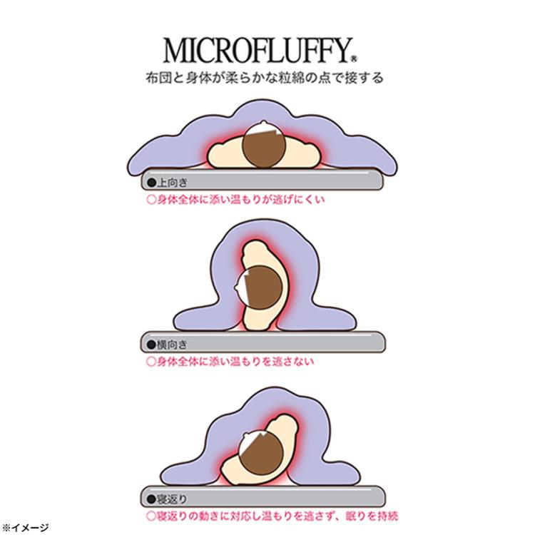TEIJIN（テイジン）マイクロフラッフィー(R) 掛布団ホットプラス
