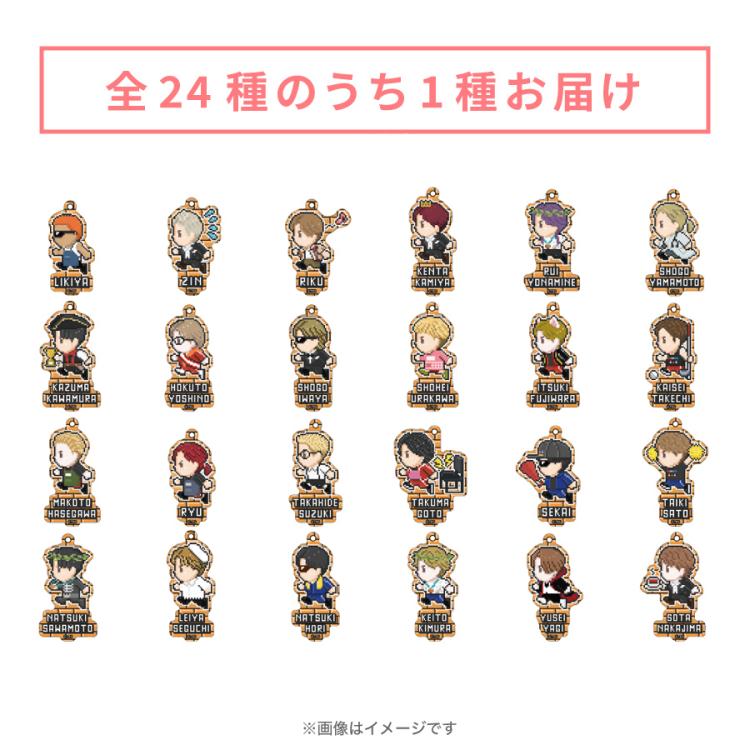 ランファンQUEST／ドットイラストアクリルキーホルダーvol.2(全24種