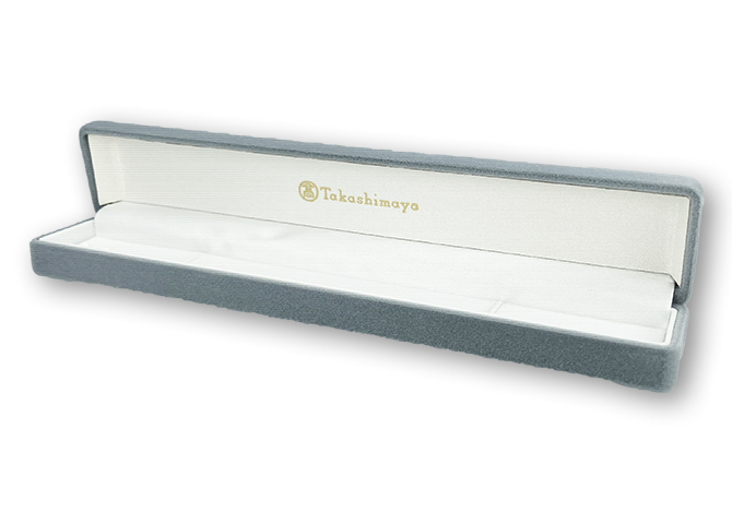 高島屋ロゴ入りケースにいれてお届け
