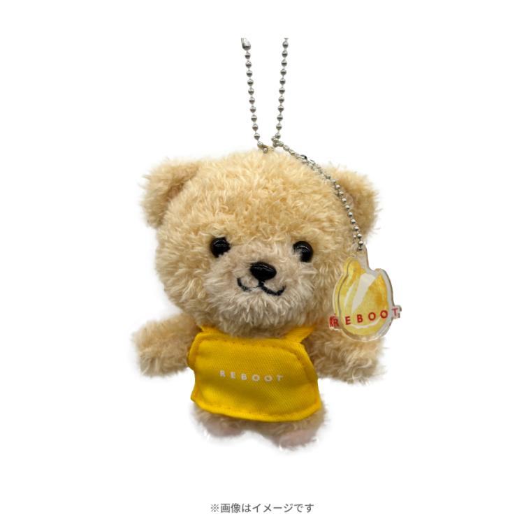 LUXIEMコラボカフェ　ぬいぐるみキーホルダー 日曜劇場『リブート』／カフェエプロンぬいぐるみキーホルダー