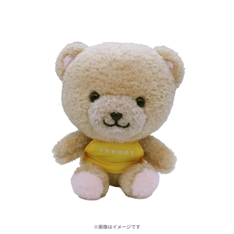 クマとイエロードッグのぬいぐるみセット 体重ベア/ウェイトベアのアイテムや体重、名入れ刺繍項目をくまさん ぬいぐるみ・マスコット