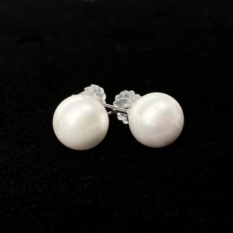 (3885)貝パールピアス 高島屋 8mm珠貝パールピアス | TBSショッピング