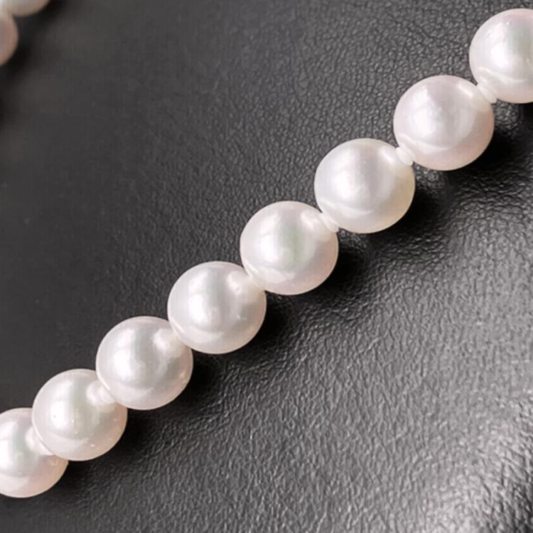 高島屋 厚巻厳選 8～8.5mm珠あこや真珠ネックレスセット／8mmあこや