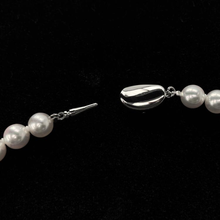 高島屋 厚巻厳選 8～8.5mm珠あこや真珠ネックレスセット／8mmあこや