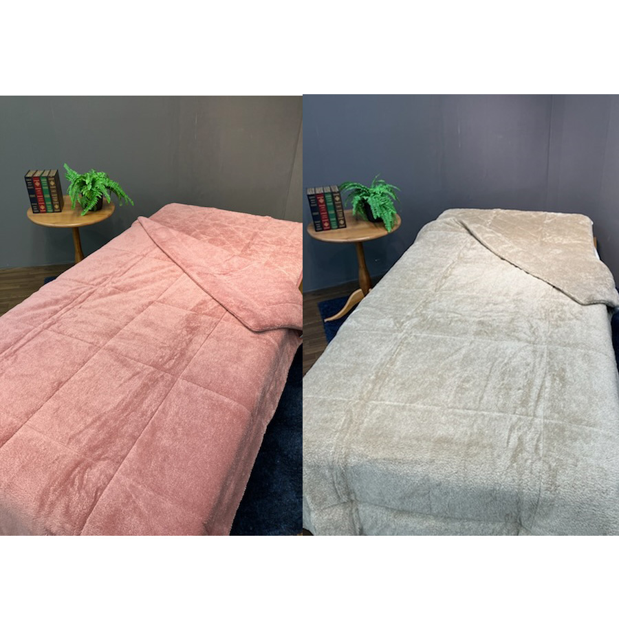 ロマンス岩盤浴 ボア毛布&敷パッドセット | TBSショッピング