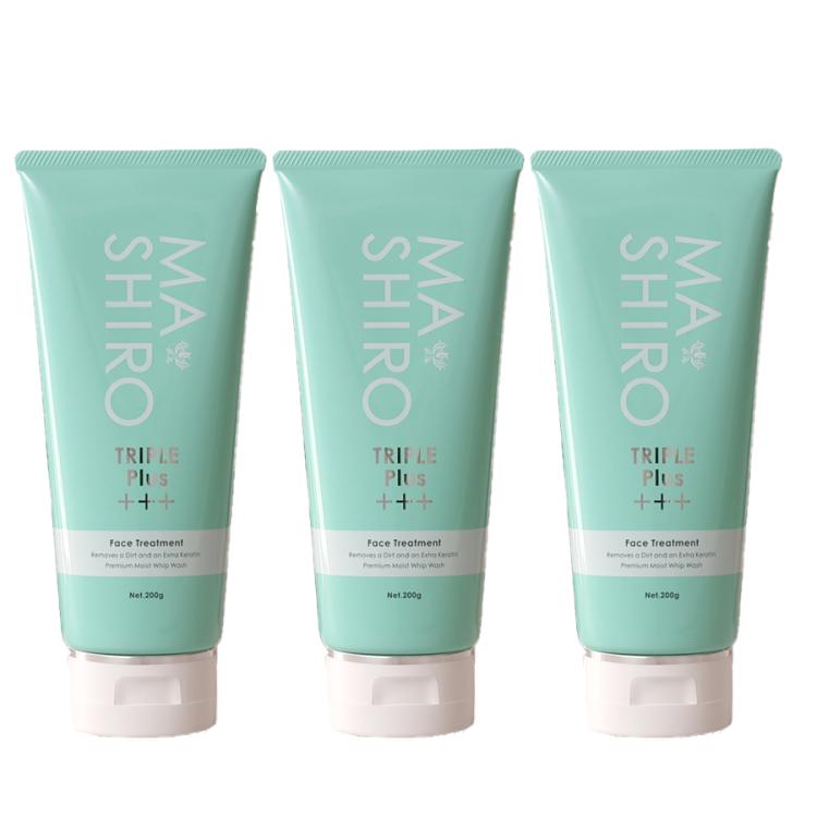 マシロ　トリプルプラス　フェイストリートメント7本　未開封 マシロ トリプルプラス フェイストリートメント 200g 洗顔 毛穴ケア