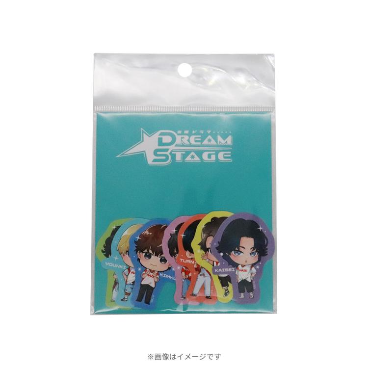 DREAM STAGE／NAZE ミニキャラフレークステッカー | TBSショッピング