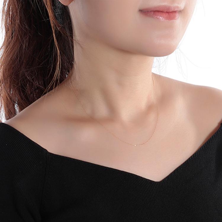 18金スクリューチェーン／造幣局検定マーク入 | TBSショッピング