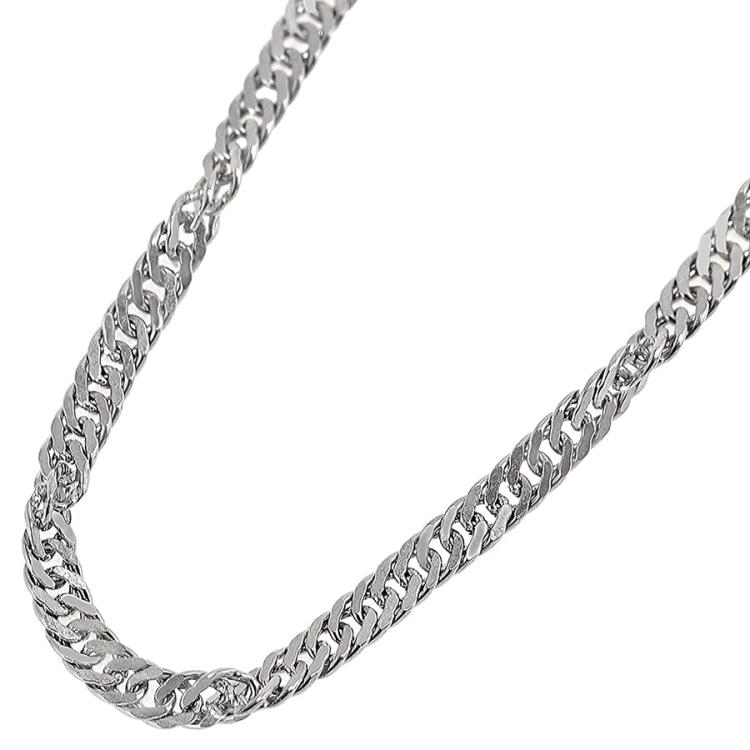 純プラチナスクリューチェーン 45cmスライドロング／造幣局検定マーク