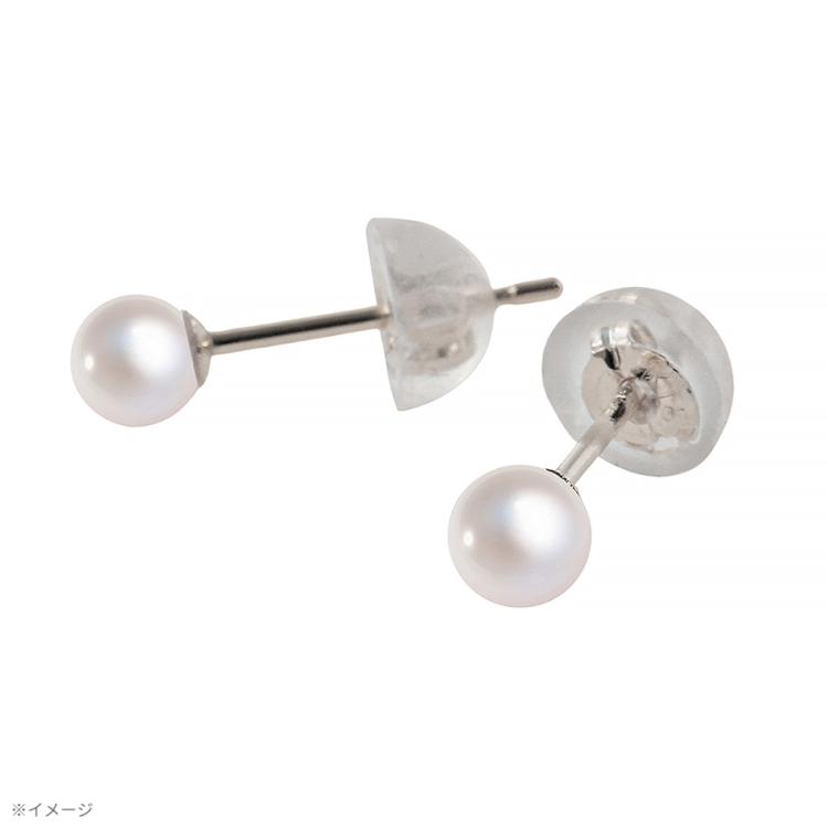 あこや真珠3mmベビーパールピアス／プラチナ | TBSショッピング