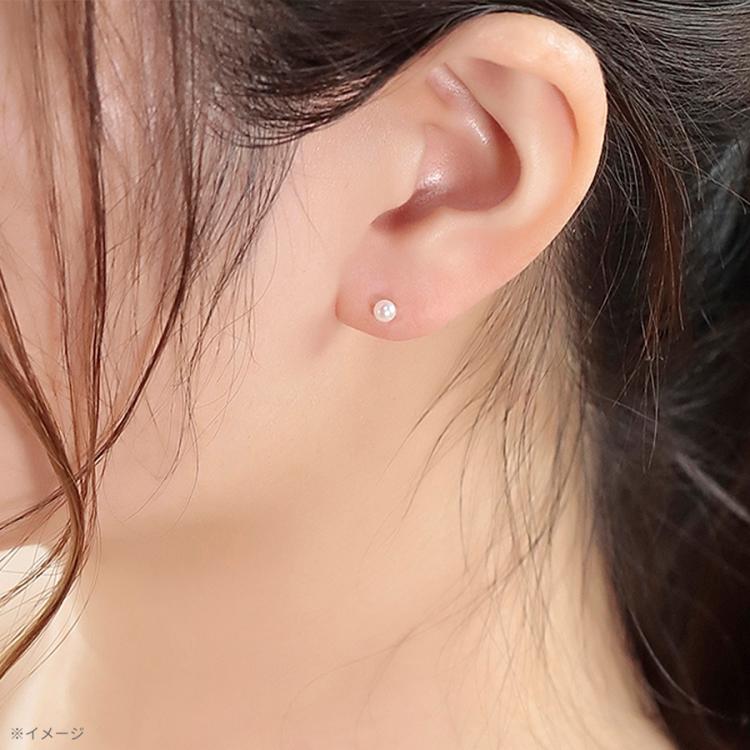 あこや真珠3mmベビーパールピアス／プラチナ | TBSショッピング