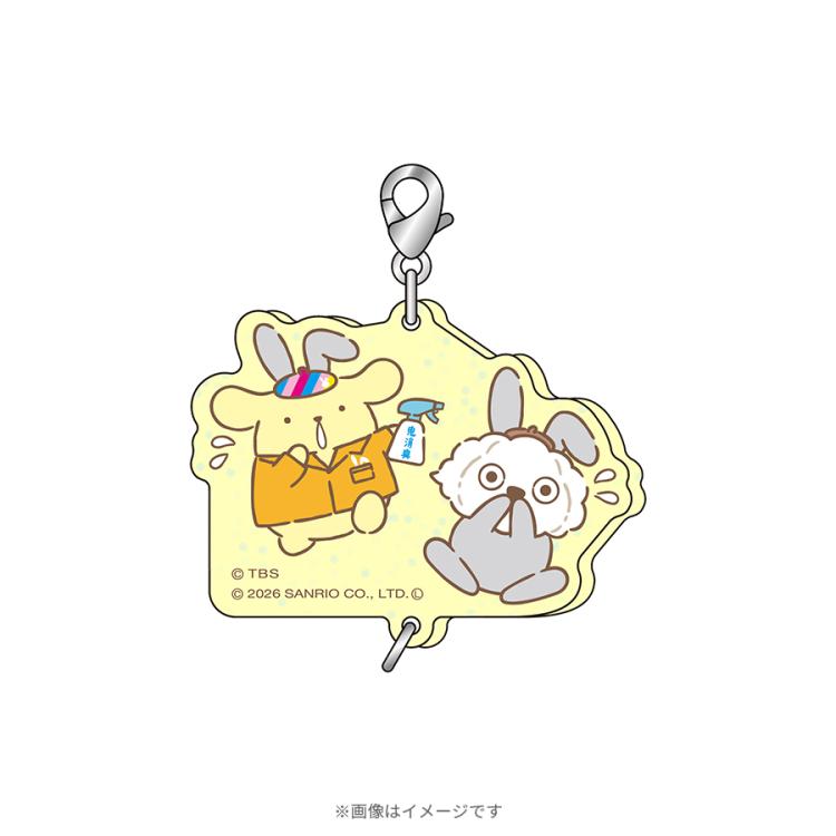 ラッピー×サンリオキャラクターズ／トレーディング つながるアクリル