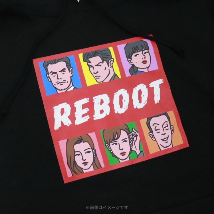【セール中】日曜劇場『リブート』／イラストパーカー　XL 未開封 日曜劇場『リブート』／イラストパーカー | TBSショッピング