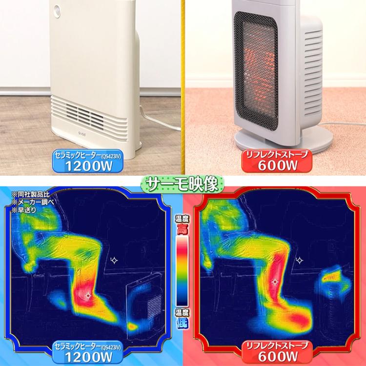 ヤマダデンキオリジナル リフレクトストーブ／QSY550 | TBSショッピング