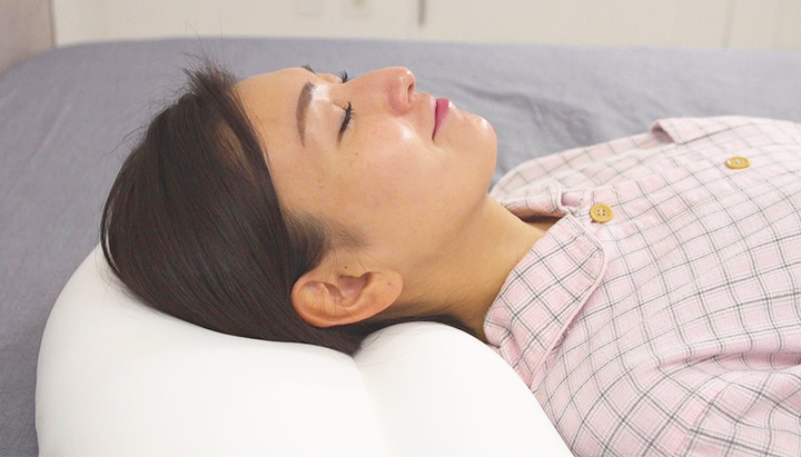 もちもちで気持ちいい！
オーダーメイド感覚の枕