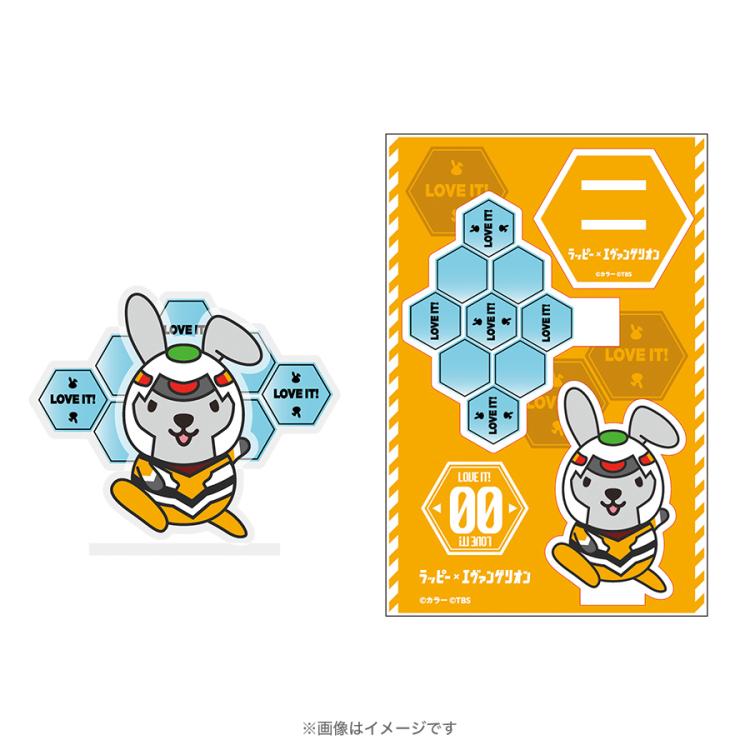 ラッピー×エヴァンゲリオン／アクリルスタンド | TBSショッピング