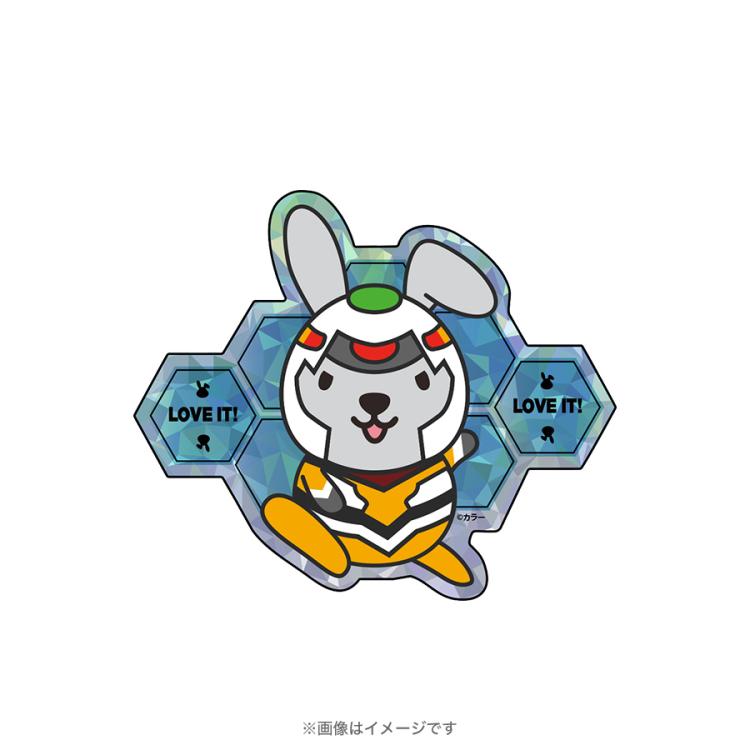 ラッピー×エヴァンゲリオン／ホロダイカットステッカー | TBS