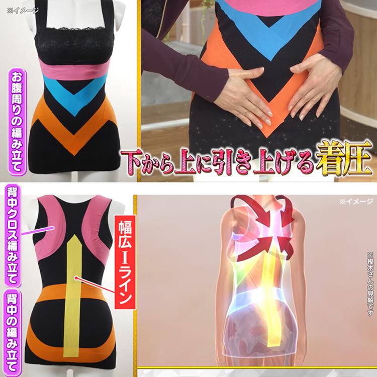 樫木裕実監修 24H健康くびれ筋 ボディメイクシェイパーNEO | TBS