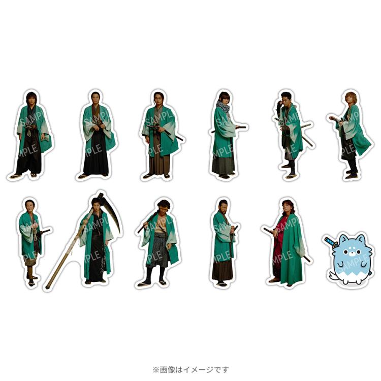 ちるらん 新撰組鎮魂歌／オリジナルフレークシール（12枚入り