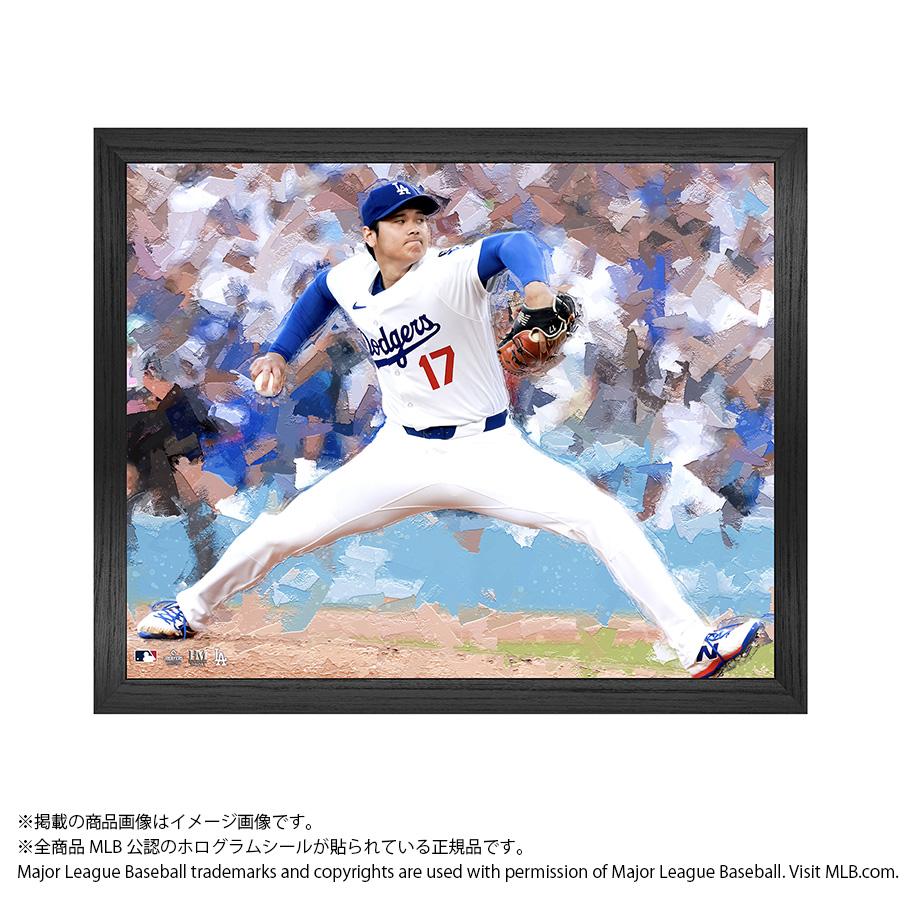 ドジャース大谷翔平 キャンバスフォトフレーム(投手) | TBSショッピング