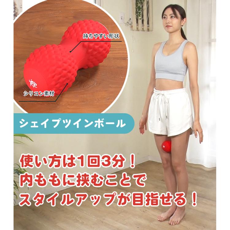 シェイプツインボール／振動マシン（5段階調整） | TBSショッピング