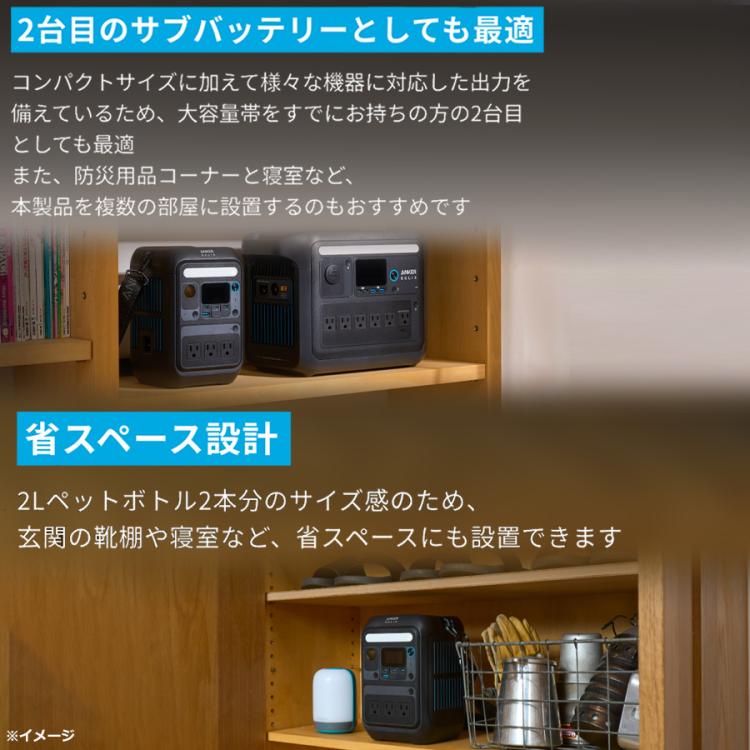 Anker ポータブル電源／Anker Solix C200 Portable Power Station