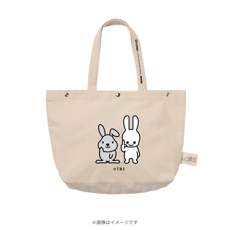 ラヴィット！×CUNE／コットントートバッグ ラッピーとうさちゃん