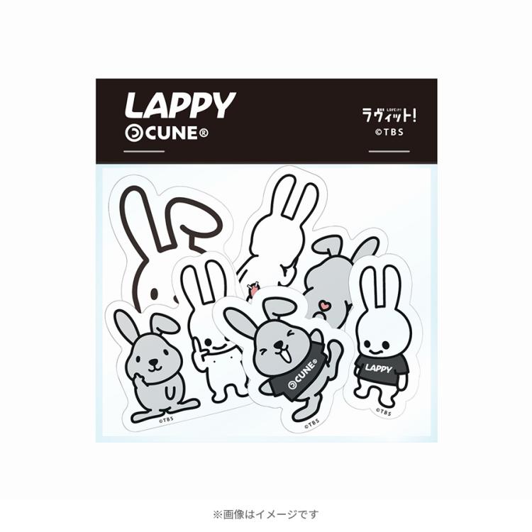 【セット販売】CUNE×ラヴィット！ ラヴィット！×CUNE／ダイカットステッカー5種セット | TBSショッピング