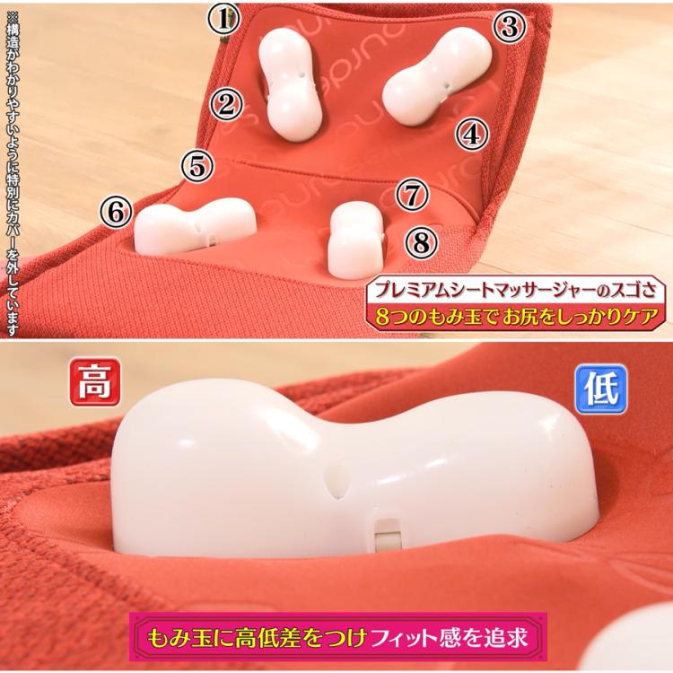 管理医療機器＞ アテックスルルド プレミアムシートマッサージャー