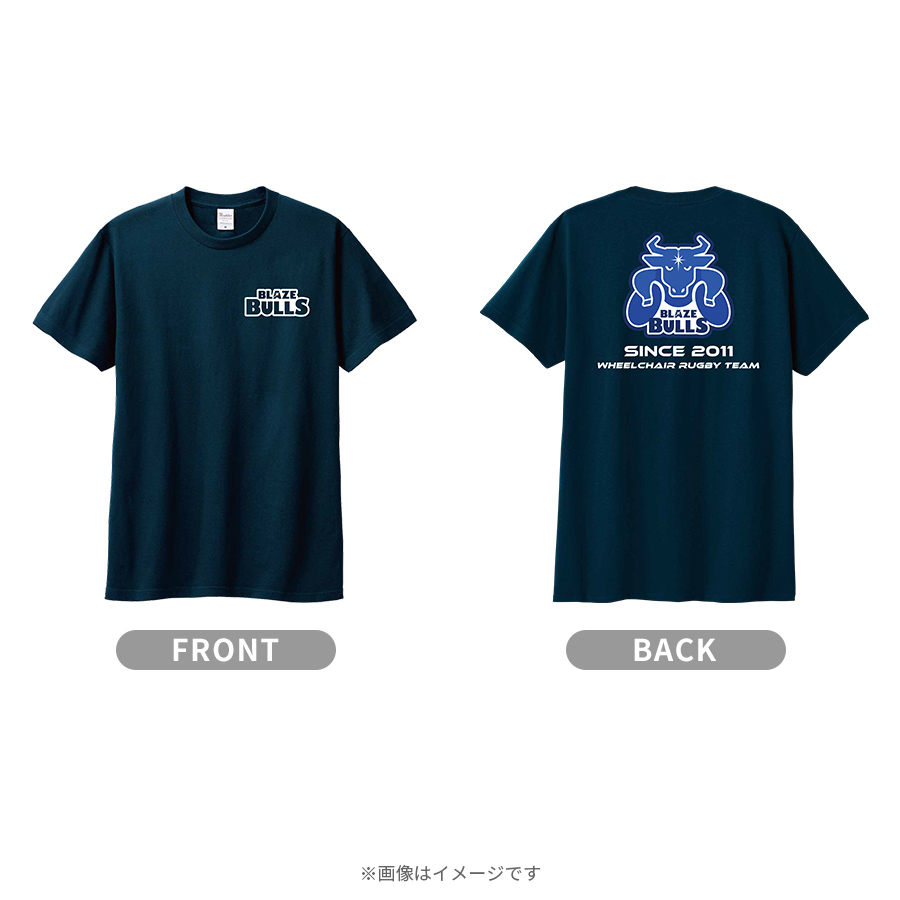 日曜劇場『GIFT』／BLAZE BULLS 公式Tシャツ ネイビー | TBS