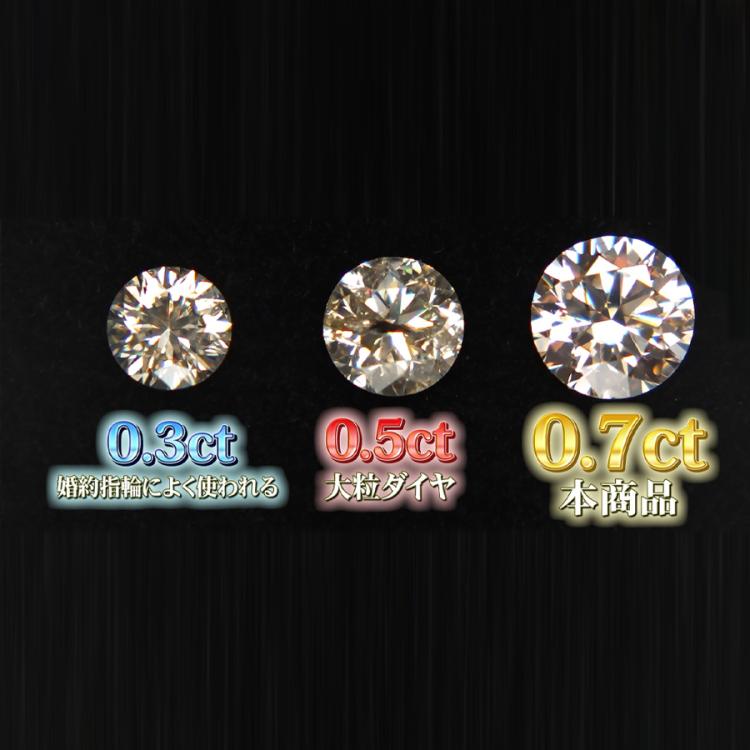 限定1セット】大丸松坂屋百貨店 純プラチナ0.7ctダイヤペンダント