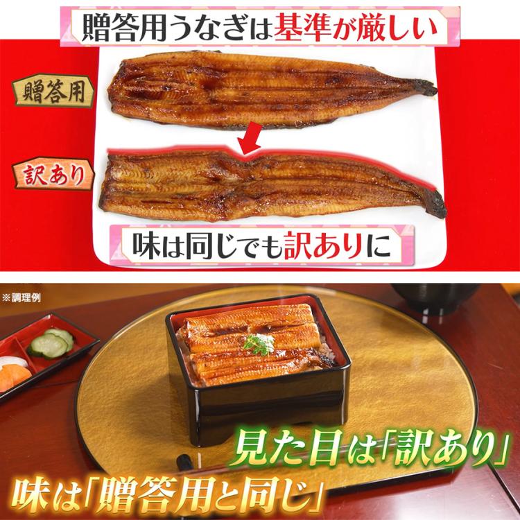 鹿児島県産 訳あり うなぎ長焼き／140g×5尾 計700g | TBSショッピング