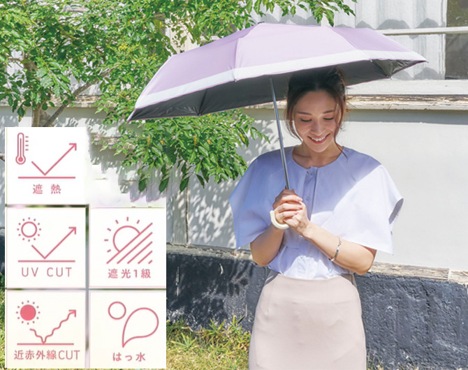 高性能晴雨兼用傘