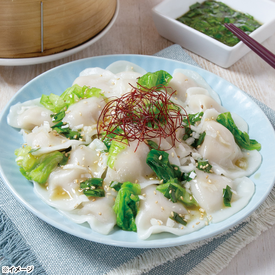 皮はもっちり、中身はじゅ～し～
焼いても、茹でても、レンジでも
いろいろ使えるちゅるもち餃子
