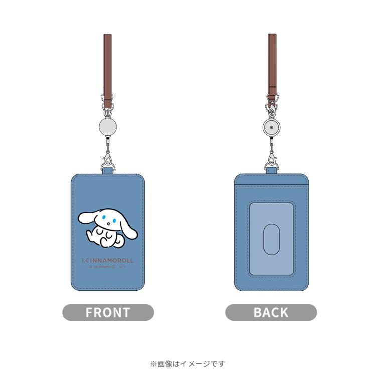I.CINNAMOROLL／サガラ刺繍リール付きパスケース | TBSショッピング