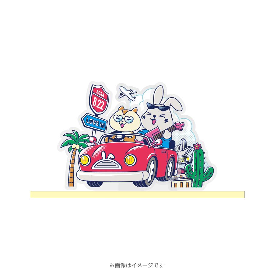 ラヴィット！ロック2026／アクリルスタンド(ラッピー＆ガガンモ