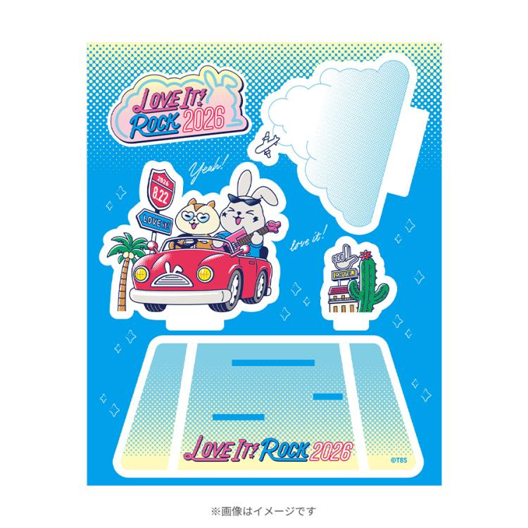 ラヴィット！ロック2026／アクリルスタンド(ラッピー＆ガガンモ