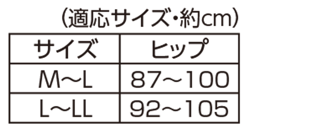 サイズ表