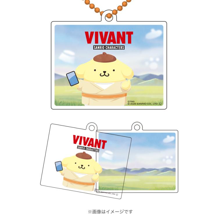 日曜劇場『VIVANT』×サンリオキャラクターズ／ 重なるアクリル