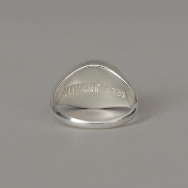 日曜劇場『VIVANT』×SHIPS／シークレットロゴシグネットリング SILVER